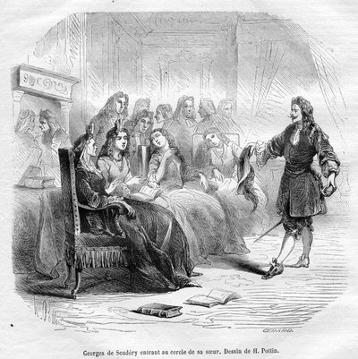 Engraving by Henri Pottin